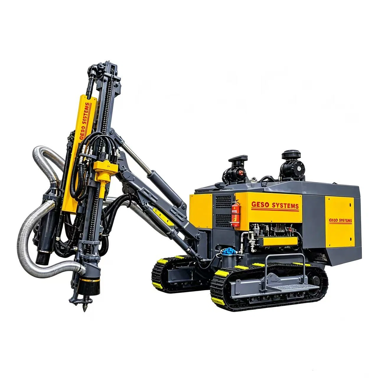 Integrated DTH Drilling Rig